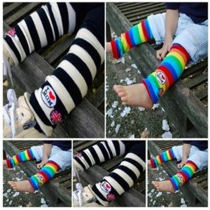 44-11-I Love Mom Stripe Socks