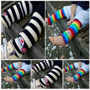 44-11-I Love Mom Stripe Socks