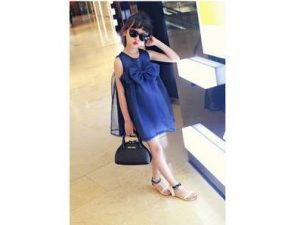 52-57-Super Punta Big Bow Doll Dress