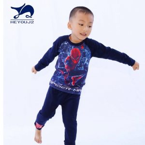 99-72-3D J2 Spider-Man sleeve pajamas