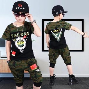 58-5-Camouflage short sleeve 2pcs