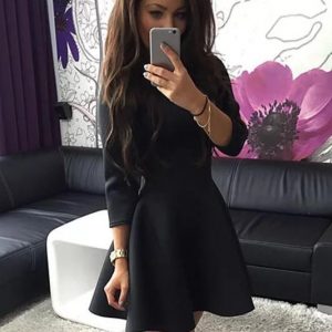 88-262-Black Dress