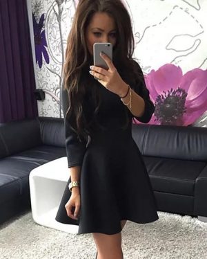 88-262-Black Dress